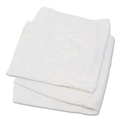 CARTMAN Microfiber Cleaning Cloth in White Color 14 in x 14 in 30pk White 