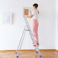 thumbnail image 4 of Minkissy 4Pcs Ladder Rubber Pad Stable Grip Oversized Base For Ladder Users, 4 of 8