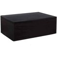 thumbnail image 1 of Fundas para muebles de jardín impermeables de 180 x 120 x 74 cm, lona rectangular protectora para mesa de centro, mesa reclinable y juegos de mesa y silla, color negro, 1 of 5