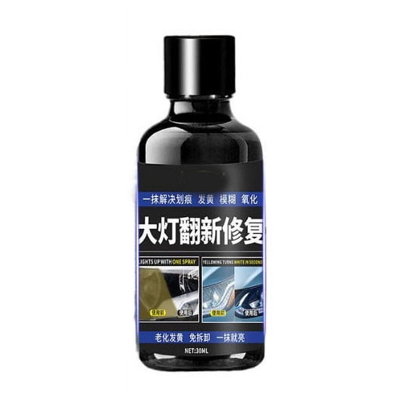SNGMN Car Headlight Cleaning & Refurbishing Liquid - 30ml - Removes Haze, Easy Application