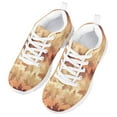 thumbnail image 3 of Pzuqiu Maple Leaf Kids Tennis Shoes Little Girls Size 11 Fall Lightweight Breathable Running Sneakers Comfortable Walking Shoes Outdoor, 3 of 5