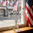 thumbnail image 4 of Clearance! Independence Day Star Model Branch Decor 12.99In for 4th Of July Party Vase Flower Pot Centerpiece Porch Entryway Table Memorial Day Veterans Day Patriotic Home Decor Mantel Shelf Tabletop, 4 of 6