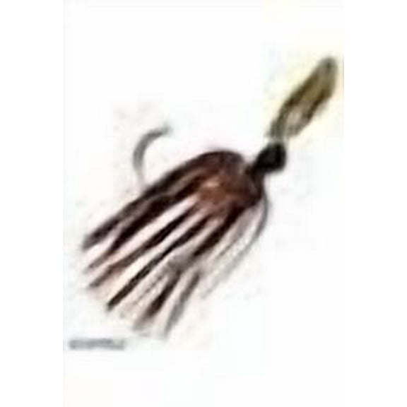 Z-man Original Chatterbait Bladed Swim Jig, 4 1/2in, 1/4oz, Brown/Black