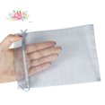 thumbnail image 2 of HRX Package Mesh Drawstring Gift Bags, 5x7 inch, Organza, Silver, 100 Count, 2 of 7