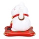 thumbnail image 5 of Fortune Cat, Lucky Cat Beautiful Meaning Cute Energy Saving  For Office For Home For Restaurant ANGGREK Blanco, 5 of 8