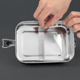 thumbnail image 5 of Brotdose brotdosen set Edelstahl Lunchbox BPA frei mit Fächern, 5 of 5