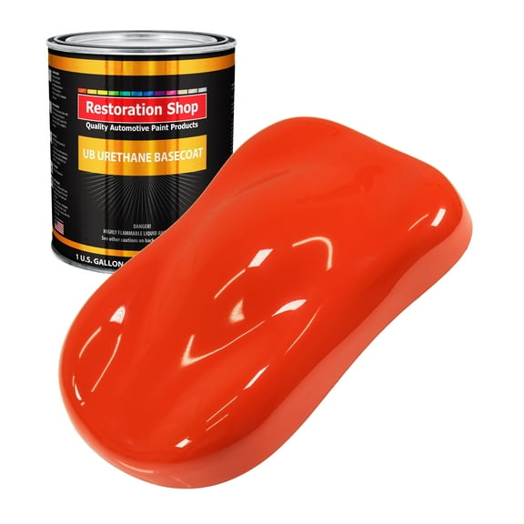 Hemi Orange 1 Gallon URETHANE BASECOAT Car Auto Body Paint