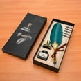 thumbnail image 4 of OTVIAP Retro Classical Dip Pen Set with 5 Replacement Nibs, Sharp, 0.5 mm, Black Ink, 4 of 9