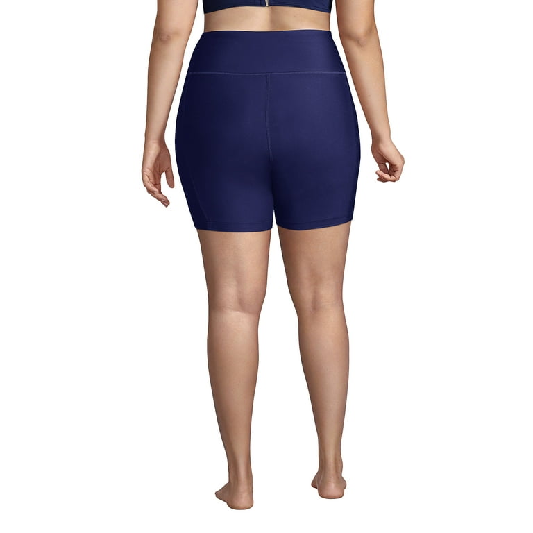 Lands' End Women's Plus Size Chlorine Resistant High Waisted