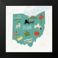 thumbnail image 2 of Louise, Gigi 20x20 Black Modern Framed Museum Art Print Titled - Ohio Icons, 2 of 5