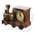 thumbnail image 2 of Minkissy Engine Desk Clock Cool Railway Engine Design for Living Room 1Pack, 2 of 7