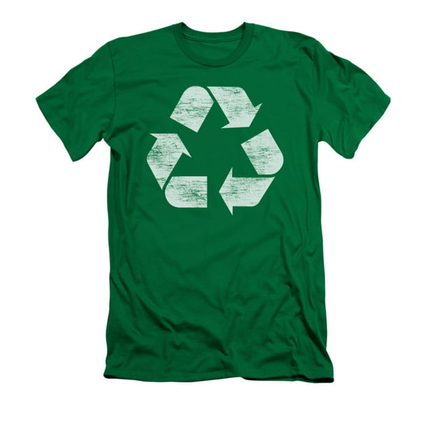 2Bhip - Reduce Reuse Recycle Sign Adult Slim T-Shirt Tee - Walmart.com ...