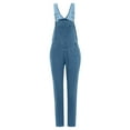 thumbnail image 6 of NMMUED Denim Overalls for Women, Overalls for Women Loose Fit, Bib Overalls Women, Jean Overalls for Women, Blue XL, 6 of 9