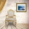 thumbnail image 3 of McLoughlin, James 14x12 Gold Ornate Wood Framed with Double Matting Museum Art Print Titled - Misty Mountains XV, 3 of 4