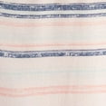 thumbnail image 6 of Goodnight Kiss Women's Fall Fable Pajama Set, Butter Knit 3/4 Sleeve and Capri Pant, Navy/Multi Stripe, L, 6 of 7