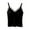 Black, variant on SHTXOZHI Womens Camisoles Tops with Built in Padded Bra Sleeveless V Neck Tank Tops Summer Sleepwear