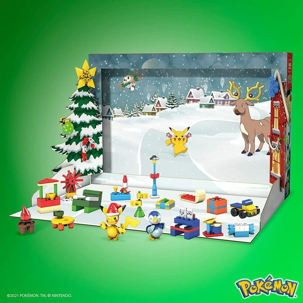 Mega Construx Pokémon Holiday Calendar Construction Set - Walmart.com