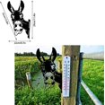 thumbnail image 2 of Adornos de jardín de burro de metal para cercas Decoraciones al aire libre Hogar Burro Animales Jardín Decoración Esculturas Hierro fundido oxidado Siluetas Árbol Patio Arte de la pared Regalo DonkeyC, 2 of 5