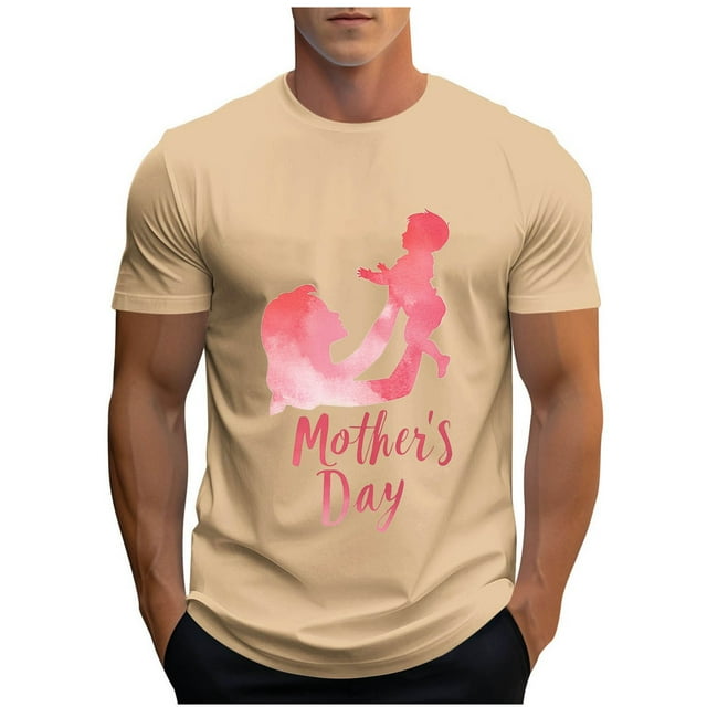 Usted Es Más Que una Camisa de Puntuación de Prueba, Hombre de Moda Casual Día de la Madre Impresión Deportiva Camiseta de Manga Corta