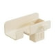 thumbnail image 2 of Organizador de pared plegable para secador de pelo | Capacidad de carga universal de 2 kg | Montaje adhesivo sin taladrar | Soporte para secador de pelo de baño que ahorra espacio con gancho, 2 of 5
