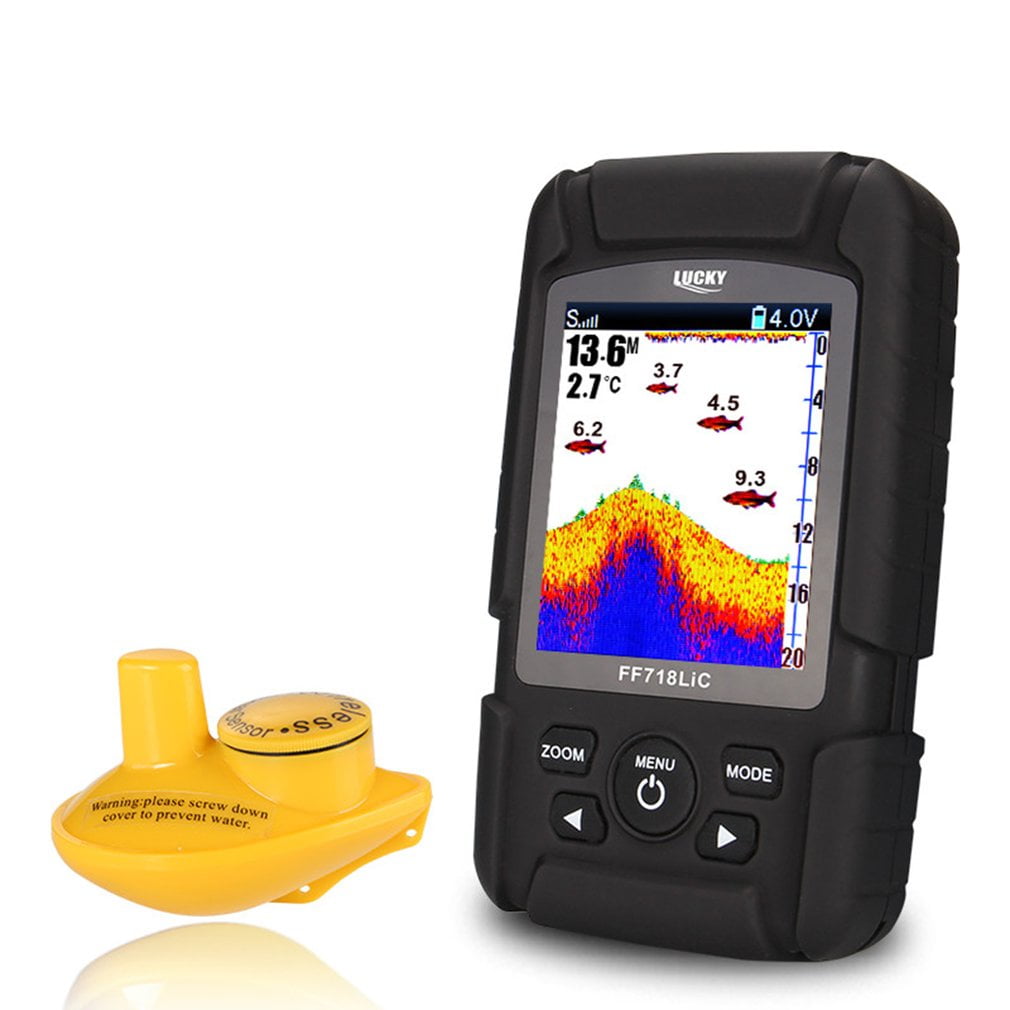 Lucky FF718LiC-W Waterproof Fish Finder Smart Sonar Sensor Fish Lucky FF718LiC-W Waterproof Fish Finder Smart Sonar Sensor Fish
