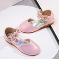 thumbnail image 4 of B91xZ Chaussures de Robe pour Filles Mode Ballerines avec Nœud, Rose 11, 4 of 5