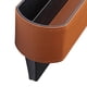 thumbnail image 4 of Organizador de relleno de espacio para asiento de automóvil Organizador de asiento de automóvil universal Mantiene las cosas alejadas Lado del conductor marrón, 4 of 4