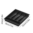 thumbnail image 3 of Silverware Drawer Organizer Flatware And Cutlery Organizer Plastic Storage For Spoons Forks Knives Organizer Large, 3 of 6