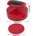 thumbnail image 3 of Keenso Table Hockey Pushers Set 94mm Air Hockey Pucks and Pushers Large Size Air Table Hockey Game Pushers with 4 Pucks Hockey Percussion Device Accessory, 3 of 5