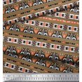 thumbnail image 2 of Soimoi Velvet Fabric Aztec Southwestern Decor Fabric Printed Yard 58 Inch Wide, 2 of 3