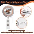 thumbnail image 3 of Shiyou-Baguette Drôle, Clip Rétractable pour Paramédic, Enseignant, Infirmière, Accessoires, Doge 3, 3 of 4