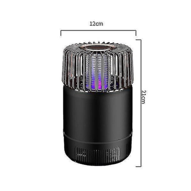Trampa eléctrica para matar mosquitos, lámpara antimosquitos, trampa silenciosa para insectos, eliminador de mosquitos radiativos
