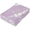 thumbnail image 3 of GZHJMY Lavender Soft Hand Towels, 2 Pcs Absorbent Bath Towel Decorative Fingertip Towels for Bathroom Gym Spa Hotel Beach Swimming Pool,14.4"x 28.3", 3 of 7