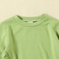 thumbnail image 5 of HIPYLO Baby Boy Outfits Toddler Girl New Years Outfit Boys Sets Cotton Baby Clothes Family Gift Boys 10-12 Clothing Baby 12 Months 0-3 Months Baby, Green 12-18 Months, 5 of 8