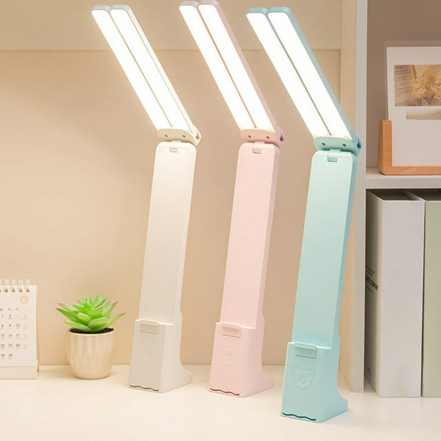 Birdeem Foldable Led Desk Lamp with Large Lighting Area, 0.85Lb Portable Eye-Care Study Light, 4000Mah Battery & Multi-Brightness, Usb Rechargeable for Students and Home Office