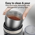 thumbnail image 5 of Hamilton Beach Custom Grind Electric Coffee Grinder, 14 Cups, Grey, 5 of 8