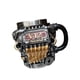 thumbnail image 3 of Taza de café con forma de motor, taza de té, moderna taza interior de acero inoxidable para bebidas frías y calientes, mecánica, para fiestas, cocina, 3 of 9