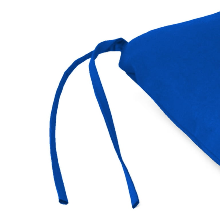 Jordan Manufacturing Outdoor Patio Seat Cushion Pacific Blue
