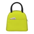 thumbnail image 1 of Easygdp Yellow Bolsa de Almuerzo Insulada Grande, Forro de Aluminio, Diseño Espacioso, a Prueba de Fugas, Ideal para Trabajo, Picnics, Viajes y Actividades al Aire Libre, 1 of 6