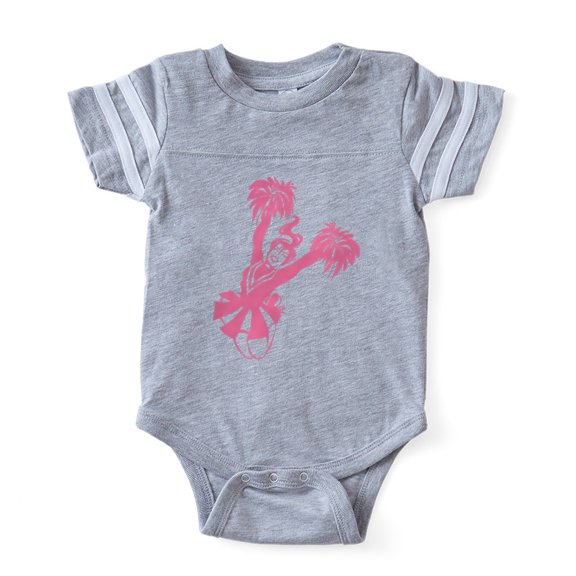 CafePress - Cheerleader - Cute Infant Baby Football Bodysuit