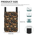 thumbnail image 7 of COEQINE Chicken Crutch Bag Sunflower Large Capacity Crutch Storage Bag Compartments Adjustable Crutch Organizer Pouch Stylish Walking Cane Pouch for Crutches Walker Wheelchairs, 7 of 7