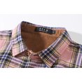 thumbnail image 3 of SSLR Flannel Shirt for Men Long Sleeve Button Down Shirt Plaid Casual Jacket, 3 of 8