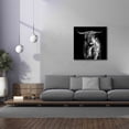 thumbnail image 4 of Epic Graffiti 'Hippy Highland Cow' by Epic Portfolio Giclee Canvas Wall Art, 37"x37", 4 of 8