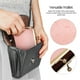 thumbnail image 2 of Monedero pequeño de cuero PU para mujer, minibilletera portátil de viaje con cierre, 2 uds., 2 of 4
