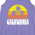 thumbnail image 2 of Instant Message - California Retro Sunset - Toddler & Youth Girls A-line Dress, 2 of 5