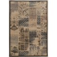 thumbnail image 1 of Linon Jewel Patchwork Machine Made Polypropylene 2'x3' Rug in Beige, 1 of 3