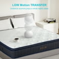 thumbnail image 2 of REGOSS Queen Mattress,12 Inch Memory Foam Hybrid Mattress in a Box,Ergonomic Design & Pressure Relief,Medium Firm Mattress, 2 of 7