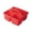 Red 1PC, variant on Portable Multiuse Arts Crafts Caddy 3-Compartment Storage Caddy with Handle Divided Basket Organizer Easy to Clean Fits All Your Organizing Demands
