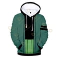 thumbnail image 1 of Sudadera con capucha de One Piece para hombre y niño, jersey de manga larga con estampado de Anime de mono D Luffy Roronoa Zoro, 1 of 4