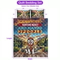 thumbnail image 5 of I Like Fishing, and my Siberian Husky, and Maybe 3 People. Happy Father's Day Quilt Bedding Set Husky Dog Lover Gifts 1 Blanket Bed Cover 2 Pillowcases - 00004, 5 of 5